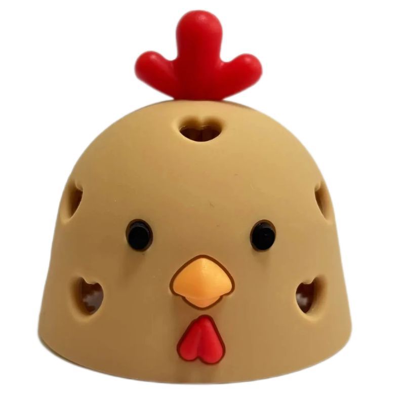 Kitchen Gadget Egg Scrubber For Eggs Chicken Brush Silicone Washer Machine Tool