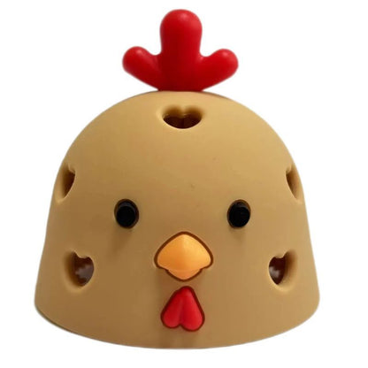 Kitchen Gadget Egg Scrubber For Eggs Chicken Brush Silicone Washer Machine Tool