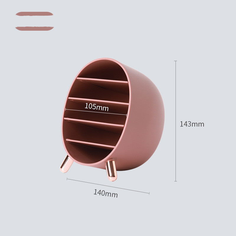 Lipstick Holder Make-up Organizer Cosmetic Storage Box Eye Shadow Lip Enamel