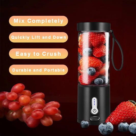 Portable Blender Hand Operated Juice Extractor Fruit Cooking Kitchen Supplies