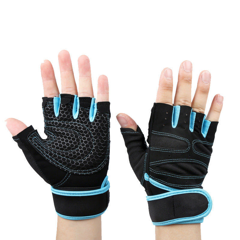 Outdoor Weightlifting Mountaineering Basketball Sports Half Finger Dumbbell