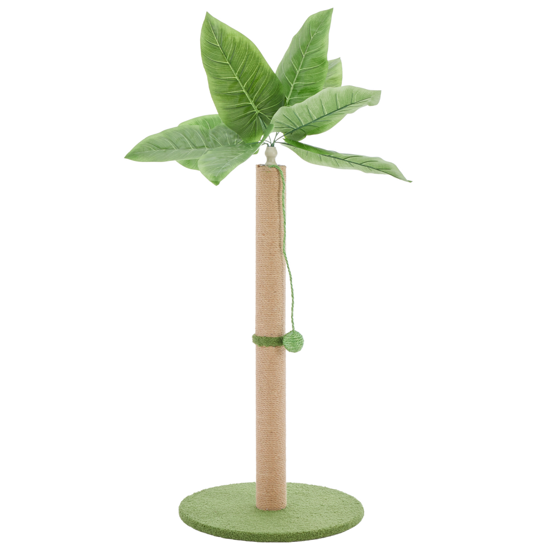 Cat Scratching Post, 33 Scratcher Tall Posts With Dangling Ball For Indoor Cats