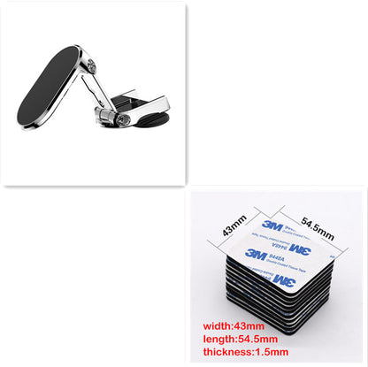 Rotate Metal Magnetic Car Phone Holder Foldable Universal Mobile Stand Air Vent