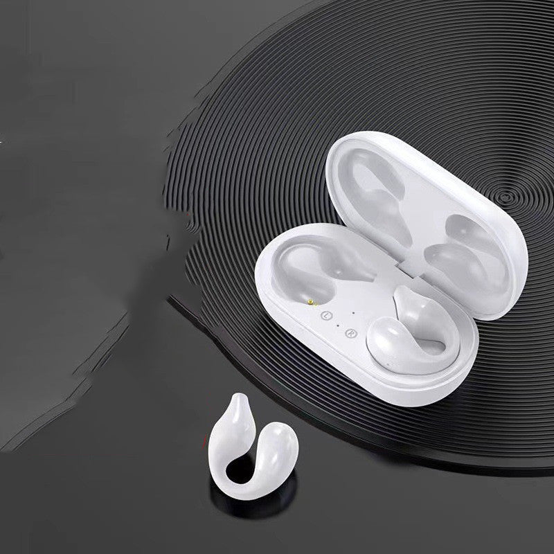 Ear Clip Bone Conduction Headphone Bluetooth-compatible 5.2 HIFI Wireless