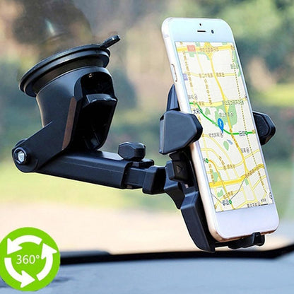 Windshield Car Phone Holder Universal in Cellphone Stand Adjustable Suction Cup